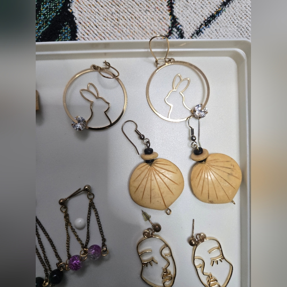 Assorted Earring Lot - image 3